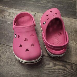Disney World Minnie Mouse CROCS Youth Size 2